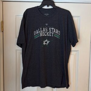 Dallas Stars Hockey Gray T-Shirt